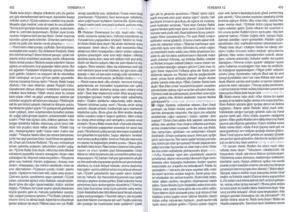 Bibel Altes und Neues Testament, Azeri lateinische Schrift